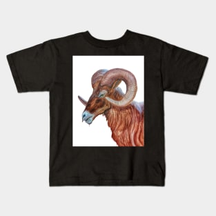 Bighorn Ram Kids T-Shirt